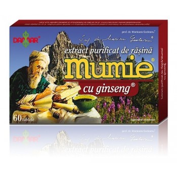 Mumie - Extract Purificat de Rasina cu Ginseng