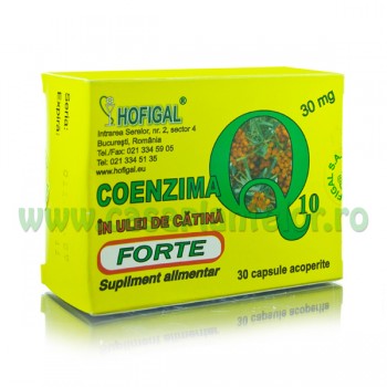Coenzima Q10 in Ulei de Catina Forte