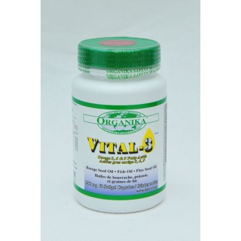 VITAL-3 - Complex de Omega 3-6-9 - 60 gelule/1200mg VITAL-3 - Complex de Omega 3-6-9 - 60 gelule/1200mg